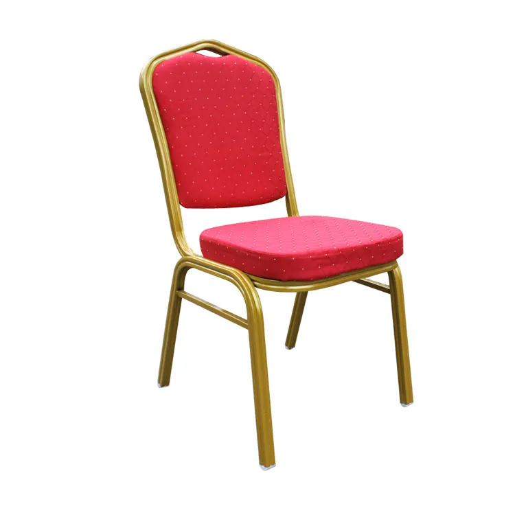 Chiavari-sillas apilables de hierro para boda, marco de Metal dorado, silla de banquete moderna, silla de Hotel, precio barato