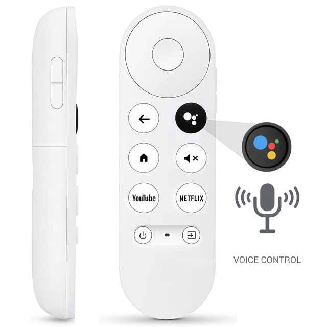 G9N9N Twelve Voice Remote for Google TV for 4K Snow TV
