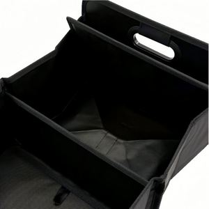 Boîte de rangement pliable pour coffre de voiture avec logo personnalisé, grande capacité, portable avec poignée, organisateur de rangement pour siège arrière pour SUV, camionnette, berline - Product Image 4