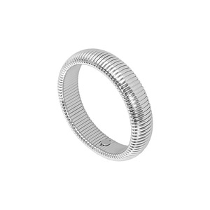 Bracelet minimaliste unisexe élastique et ajustable |   Acier inoxydable plaqué or 18 carats PVD multi-tailles, étanche, hypoallergénique et durable - Product Image 5