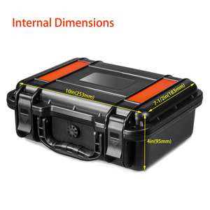 Free sample Custom Size Logo EVA Hard Tool Case Carry Storage Bag Box <b>Waterproof</b> Eva Case With Sponge <b>Foam</b> Travel Case For Tools - Product Image 6