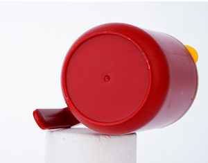 Tasse en plastique avec couvercle et paille pour personnes âgées - Product Image 2