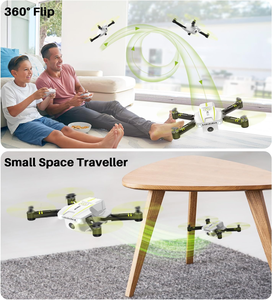 सीमा x200w 720p hd fpv मिनी ड्रोन कैमरा रिमोट कंट्रोल खिलौने वयस्कों के लिए गति समायोजन 3 डी फ्लिप ऊंचाई हेडलेस एक - Product Image 5