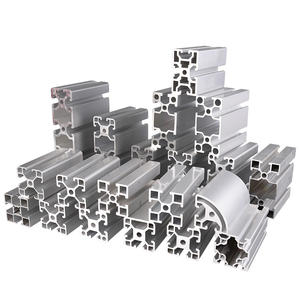 Profil en aluminium industriel 6060 6090 60120 T Fabricant d'extrusion de cadre de fente Fournisseur modulaire pour établi industriel - Product Image 6