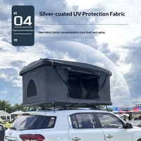 Tente Zentopia double couche quatre saisons style hélicoptère, installation rapide sans montage, ouverture rapide, imperméable 3000 mm, légère et rotative pour voiture