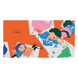 Libro Sonoro Interattivo Personalizzato per Bambini <span class=keywords><strong>con</strong></span> Modulo Audio Registrabile, Parole in Inglese Musicali, Copertina Rigida in Cartone - Product Image 3