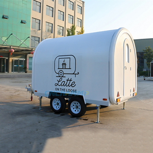 Remolque de Comida Móvil Cuadrado Comercial Totalmente Equipado Taco Street, Construcción de Fibra de Vidrio, para Snacks, Dulces y Papas Fritas - Product Image 5