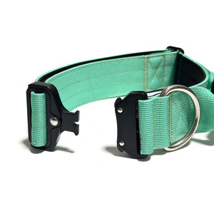 <span class=keywords><strong>Collar</strong></span> de Perro de Nailon de Lujo de 4 cm, Ajustable, Suave, Acolchado de Neopreno, con Hebilla de Metal Resistente - Product Image 2