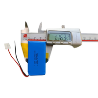 Batterie semi-solide rechargeable 3S 12V 800mAh à 500 cycles avec carte de protection PCM intégrée, certifiée CE, pour appareils portables grand public