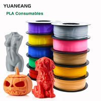 Yuan Yang Fabrikant Directe Verkoop 3d Printing Pla Filament 1.75Mm 3d Plastic Staaf 3d Printer Milieuvriendelijk Gemakkelijk Af Te Drukken Gestempeld