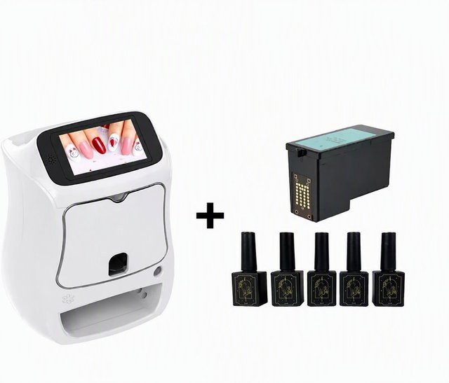Professional Nail Art Printer 3D Fully Automatic Intelligent Nail Art Machine DIY Print Machine for Salon Use