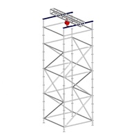 Torre de Estructura Metálica de Acero Dragonstage para Sistemas de Sonido de Altavoces de Conciertos en Grandes Escenarios al Aire Libre