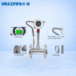 Alat Ukur Aliran Vortex Suhu Tinggi untuk <span class=keywords><strong>Gas</strong></span> & Uap Superheated dengan Data Logger RS485 Modbus 4-20mA Berflens - Product Image 5