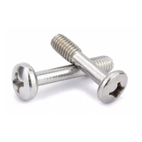 Acier inoxydable SS304 SS316 SS316L A2 A4 A70 80 Pan Round Hex Hexagon Head CSK Flat Head Cheese Head Captive Screw DIN7964