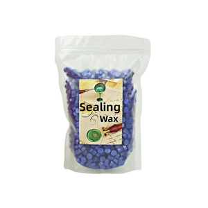 Perles de cire à cacheter octogonales Oucai 500g, 148 couleurs, perles nacrées mélangées en vrac pour tampons à cacheter d'invitations de mariage - Product Image 5