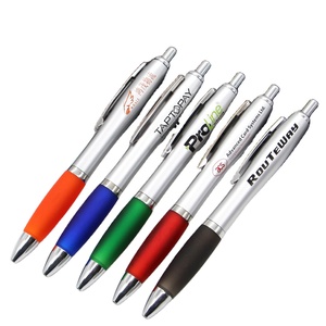 Nieuw Ontwerp Hot Selling Promotionele Logo Bedrukte Balpennen Op Maat Gemaakte Logo Plastic Balpen - Product Image 1