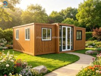 Maisons préfabriquées personnalisables en conteneurs d'usine / Conteneur de vie pliable / Cabane extensible / Maison conteneur pliable