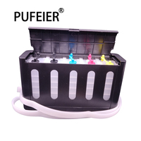 5 warna sistem tinta CISS Universal mewah kompatibel untuk Epson Canon HP Brother Printer Inkjet DIY CISS