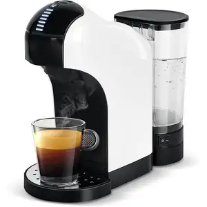 5 in 1 새로운 스테인레스 스틸 커피 머신 완전 자동 커피 메이커 이탈리아 전기 휴대용 에스프레소