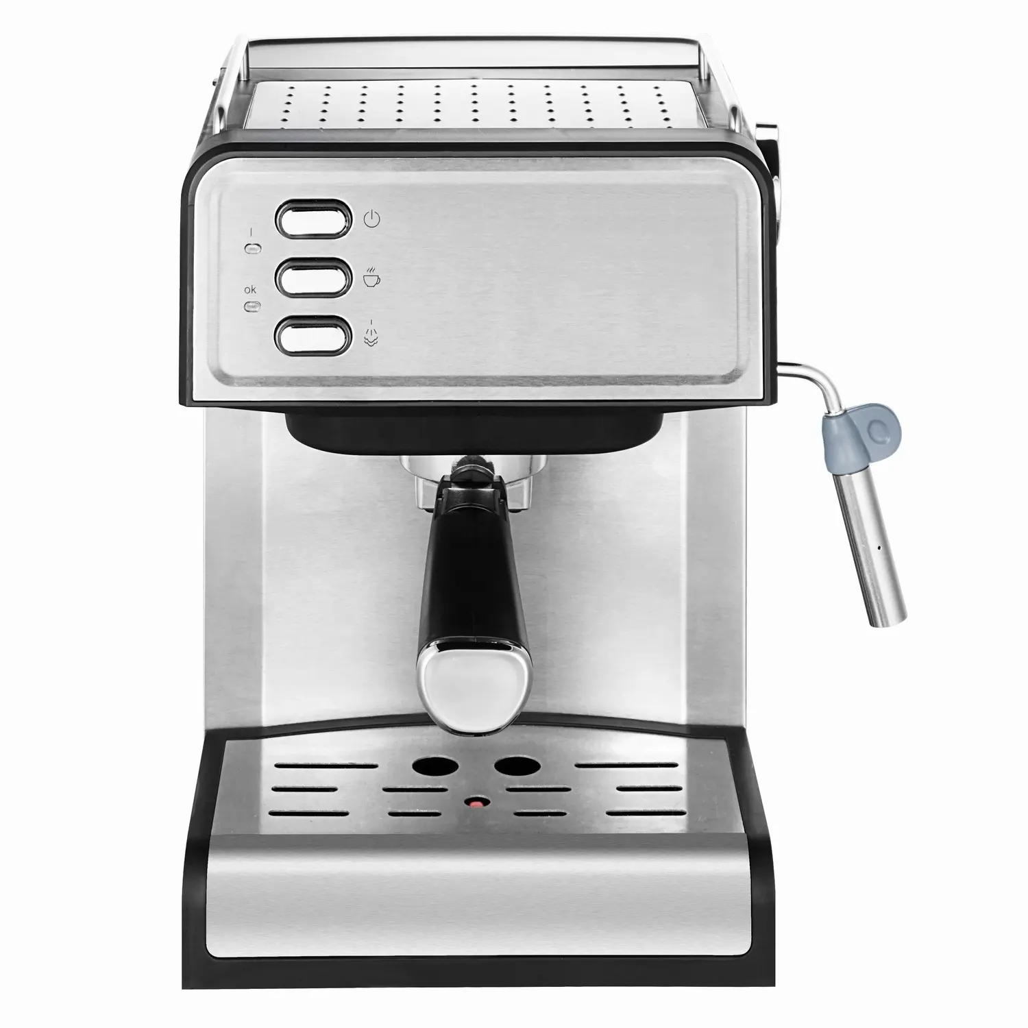 Thema Edelstahl Hochdruck 20bar 1.6L Pod gemahlen Italien Cappuccino Espresso Kaffee maschine mit Milchschaum