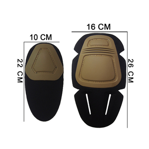 Taktik profesyonel savaş taktik diz ve dirsek pedleri takım avcılık paten güvenlik dişli 4 adet - Product Image 2