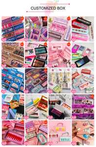 Pronto per la spedizione con Logo personalizzato stampato per unghie scatola trasparente per finestra stampa unghie vuote - Product Image 2