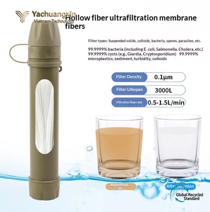 Stainless Steel Water Bottle Blue with Gray Lid and Carabiner for Hiking and Camping All Seasons 1PC - Product Image 2