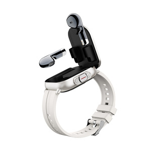 Đồng hồ thông minh 2 trong 1 D8 TWS dành cho nam và nữ Đồng hồ đeo tay thể thao theo dõi sức khỏe hình vuông với tai nghe và tai nghe để gọi - Product Image 3