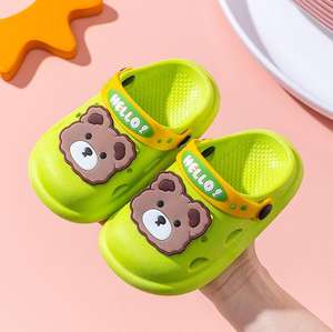 Pantoufles de dessin animé antidérapantes pour enfants été garçons intérieur extérieur semelles souples chaussures de plage antidérapantes pantoufles - Product Image 5