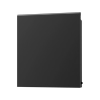 Radiateur à panneau noir mat pour salon, convecteur pour grossistes en appareils électroménagers