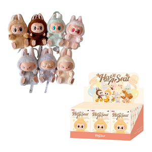 Großhandel Original PPMT the MONSTERS Labuary Have a Seat Party Vinyl Plüsch V2 Blind Box Anhänger Schlüsselanhänger Trendige Spielzeuge Puppen - Product Image 1