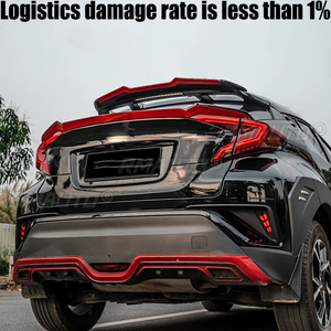 สปอยเลอร์หลังคาแบบดัดแปลง ปีกหลังอะไหล่เปลี่ยน ชิ้นส่วนแยกอากาศ ครอบฝากระโปรงท้าย สำหรับ TOYOTA CHR C-HR 2015-2022 ชุดแต่งตัวถังรถยนต์ - Product Image 2