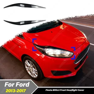 Kit d'accessoires de décoration pour feux avant de voiture, sourcils de phares, bande décorative pour MK6.5 2013 2014 2015 2016 2017 - Product Image 1