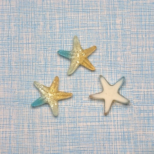 Hot Bán 100Pcs Biển Đại Dương Động Vật Nhựa Flatback Cabochon Mùa Hè Bãi Biển Vỏ Con Sao Biển Cá Heo Động Vật Cho Đồ Trang Sức Làm DIY - Product Image 4