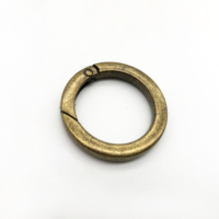 Cincin O logam warna-warni untuk tas, aksesori Bagian Modern gaya sederhana untuk semua musim liburan ide hadiah untuk Natal