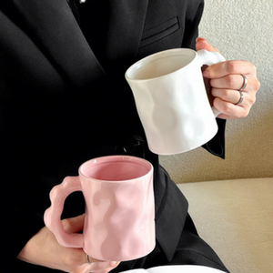 Mug martelé Papillon au design moderne et épuré avec poignée, <span class=keywords><strong>cadeau</strong></span> de bureau <span class=keywords><strong>pour</strong></span> meilleur ami, vaisselle de qualité supérieure <span class=keywords><strong>pour</strong></span> filles, usage domestique - Product Image 4