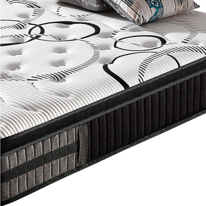 Quality Sleep Well Single Double Full king Size <strong>Royal</strong> Luxury High Density Swirl <strong>Gel</strong> Memory Foam 7 Zone Pocket Spring Mattress - Product Image 2