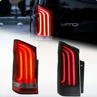 Feux arrière LED pour Mercedes-Benz Vito V260 V-Class 2016-2022, feux de freinage, feux de recul, feux arrière automobiles, mise à niveau des feux arrière dynamiques