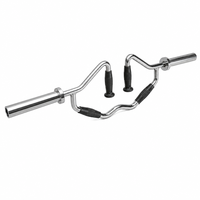 Barre d'exercice en acier durable, antidérapante et confortable pour entraînement des bras, barre multifonctionnelle pour musculation à domicile
