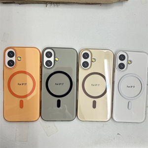 Funda Magnética Transparente Ultrafina de Lujo <span class=keywords><strong>con</strong></span> Carga Inalámbrica para <span class=keywords><strong>iPhone</strong></span> 17 Air 16 15 <span class=keywords><strong>14</strong></span> <span class=keywords><strong>13</strong></span> Plus Pro Max - Product Image 1