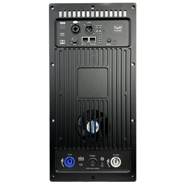 Active Outdoor 21" 18" Subwoofer Amplifier Module 2000W +2000W Module Plate Amplifier 2 Channel DSP Digital Power Amps