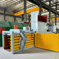 Presse à balles horizontale Jinma à système hydraulique 220V – Recyclage et élimination écologiques des déchets