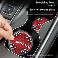 Nouvelle arrivée, tapis de voiture en plastique, modèle BD6, ensemble de 2 pièces, style sportif personnalisé, piste de course, tapis universel antidérapant