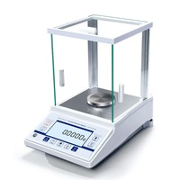 Balance de laboratoire 220g 0.0001g 0.1mg Balance d'analyse électronique de haute précision Balance à écran tactile
