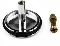 Tapón de drenaje de cobre para bañera, fregadero de bañera de baño, enchufe emergente de repuesto, desagüe de tubería de desagüe, accesorios para fregadero de cocina, enchufe de bañera de 43mm