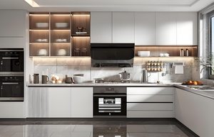 Fabricante de armarios de cocina modulares, armario de diseño personalizado - Product Image 4