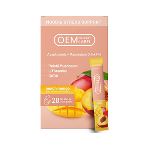 Boisson en poudre Super Calm OEM pour la calme et la relaxation, complément anti-stress - Product Image 1