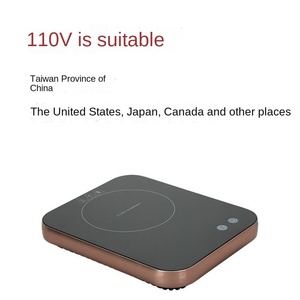 3.5kW High-Power Stainless Steel Countertop Single <b>Burner</b> <b>Electric</b> Induction Cooker Ceramic Panel Glass Housing Touch Control - Product Image 2