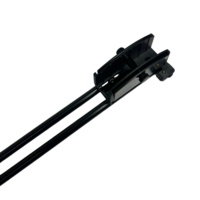 Haute qualité droite Double barre ronde tige bras d'essuie-glace nouveaux accessoires de pièces de Bus chinois en plastique pour Higer Bus L = 750