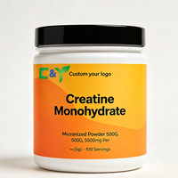 Créatine monohydrate, poudre de créatine monohydrate pure, poudre de créatine